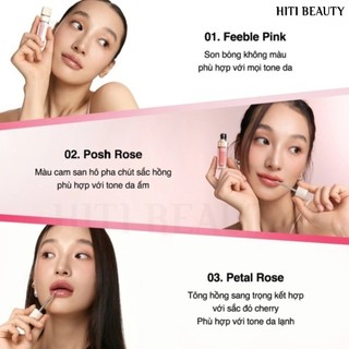 Set 3 Son Bóng d'Alba Plumping Lip Glow Volumizer - Dưỡng Cho Đôi Môi Căng Mọng Quyến Rũ