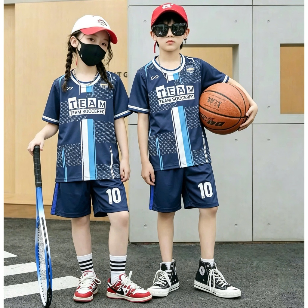 Quần áo bé trai size đại 20-55kg phong cách thể thao