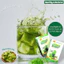 Naturuts Bột Đậu Xanh Rau Má Cốt Dừa 400g (40 Gói x 10g) - Dinh Dưỡng Tự Nhiên, Vị Thanh Mát Thơm Béo
