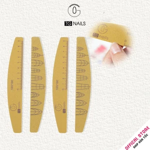 Combo 2 Dũa Móng Bán Nguyệt cao cấp TG siêu bền, tích hợp vạch tạo phom mẫu và thước đo rất tiện lợi