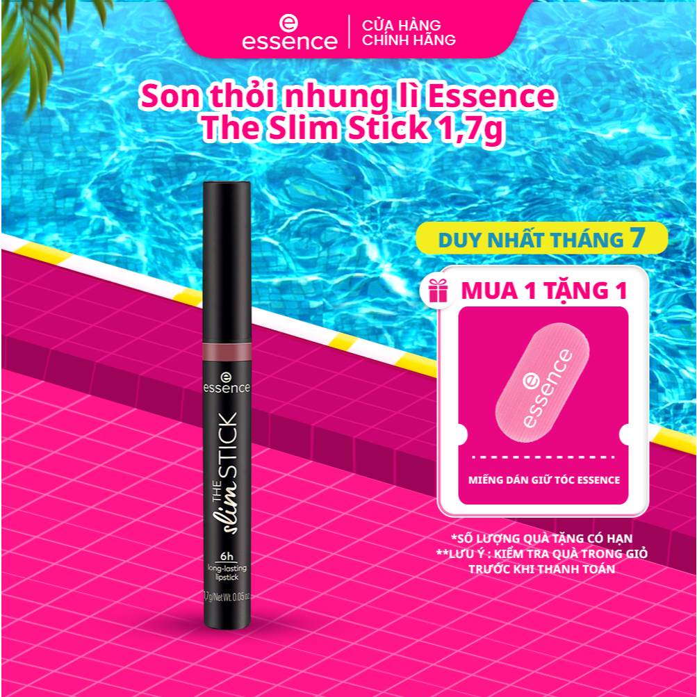 Son thỏi nhung lì Essence The Slim Stick 1,7g