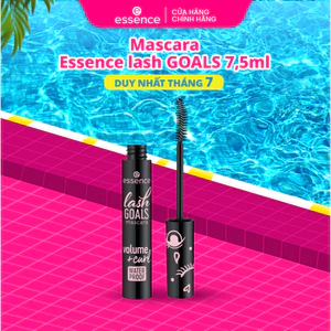 Chuốt mi Mascara Essence Lash Goals Volume Curl chống nước hiệu quả làm dài và làm dày mi 7,5ml