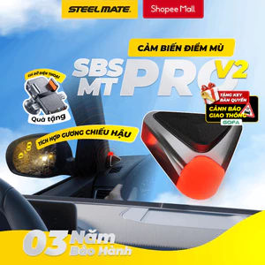 Cảm Biến Cảnh Báo Điểm Mù STEELMATE Công Nghệ 1 Radar Tín Hiệu Trên Gương Chiếu Hậu SBS-MT PRO V2, Bảo Hành 3 Năm