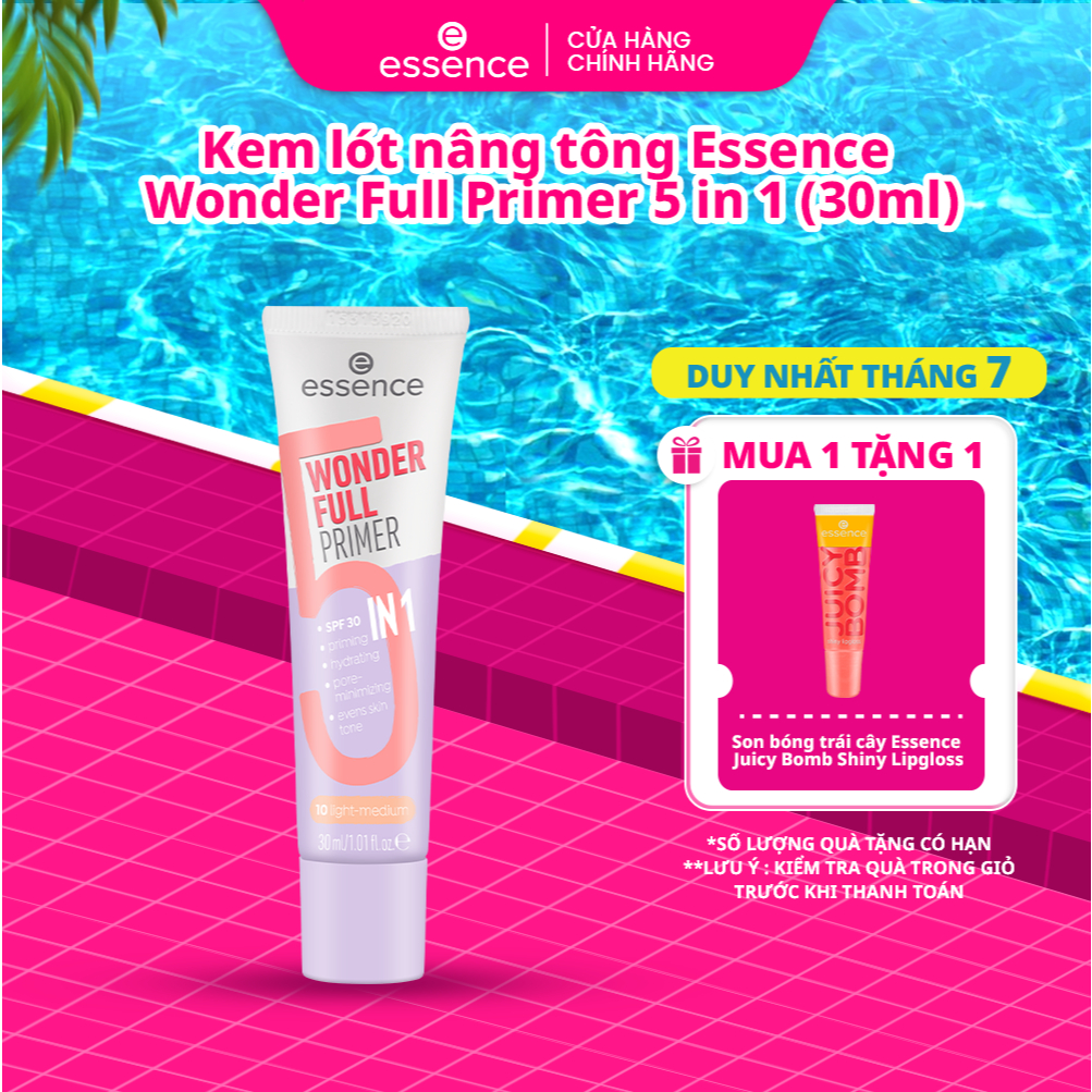 [HSD: 07/27] Kem lót Essence WONDER FULL 5IN1 primer nâng tông (30ml)