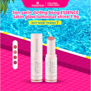 Son satin dưỡng bóng mềm môi ESSENCE Satin glow luminous shine lipstick 1,9g