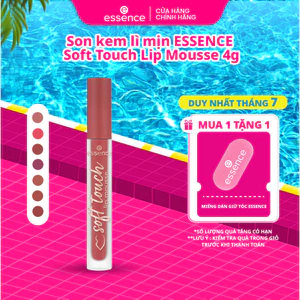 Son kem lì mịn Essence Soft Touch Lip Mousse 4g
