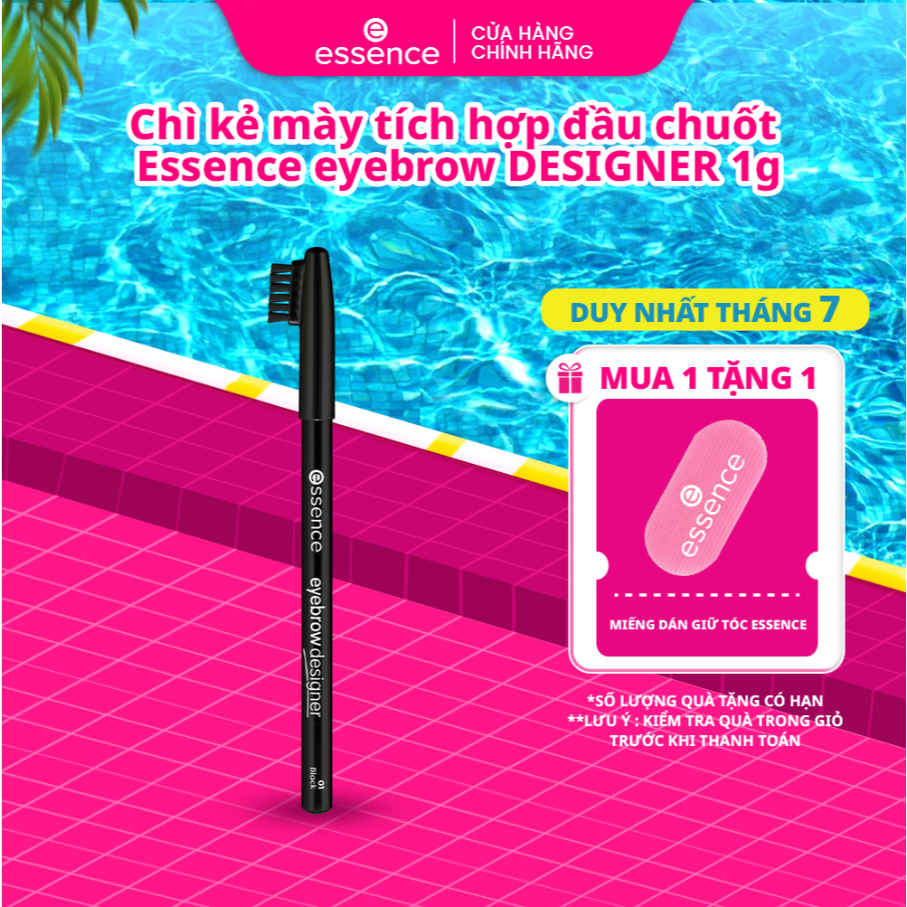 Chì kẻ mày tích hợp đầu chuốt ESSENCE DESIGNER EYEBROW êm tiện lợi 1g