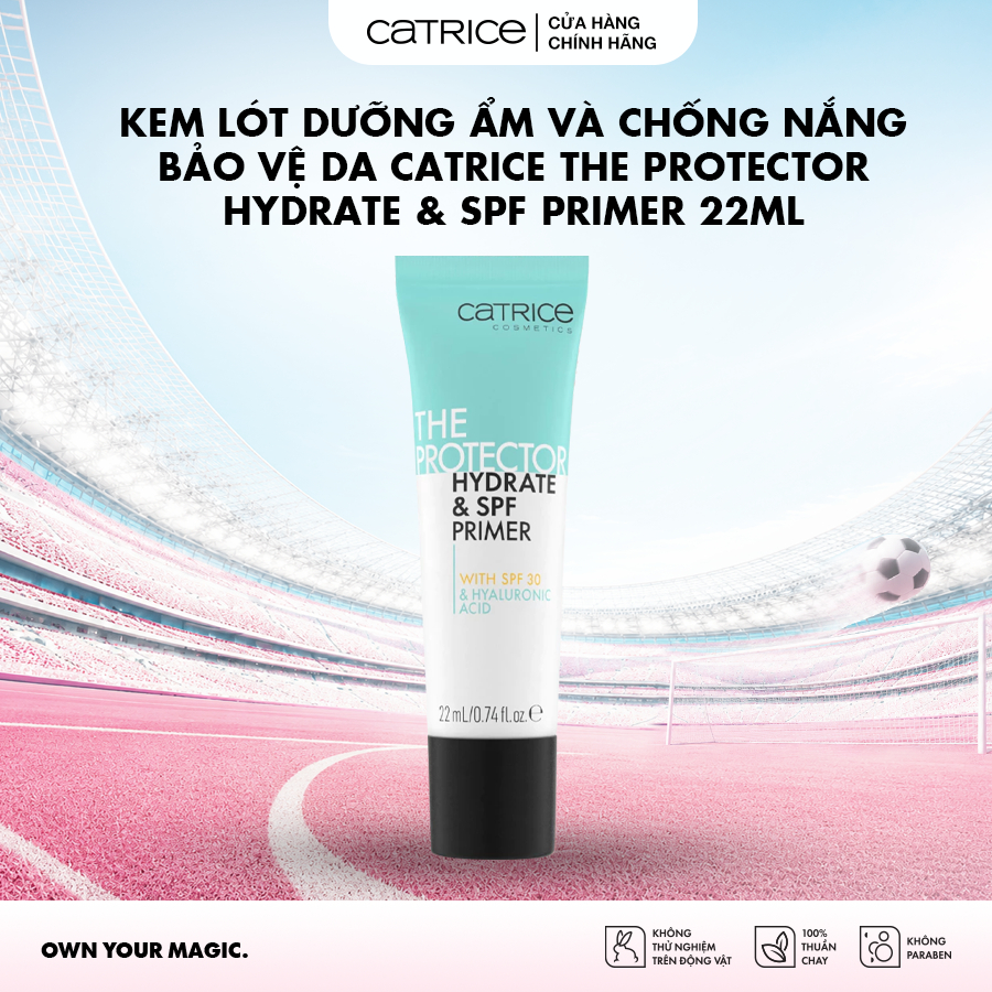 Kem lót dưỡng ẩm và chống nắng bảo vệ da Catrice The Protector Hydrate & SPF Primer 22ml