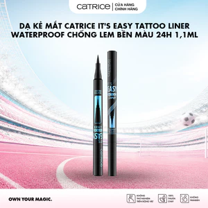 Dạ kẻ mắt Catrice lt's Easy Tattoo Liner Waterproof chống lem bền màu 24h 1,1ml