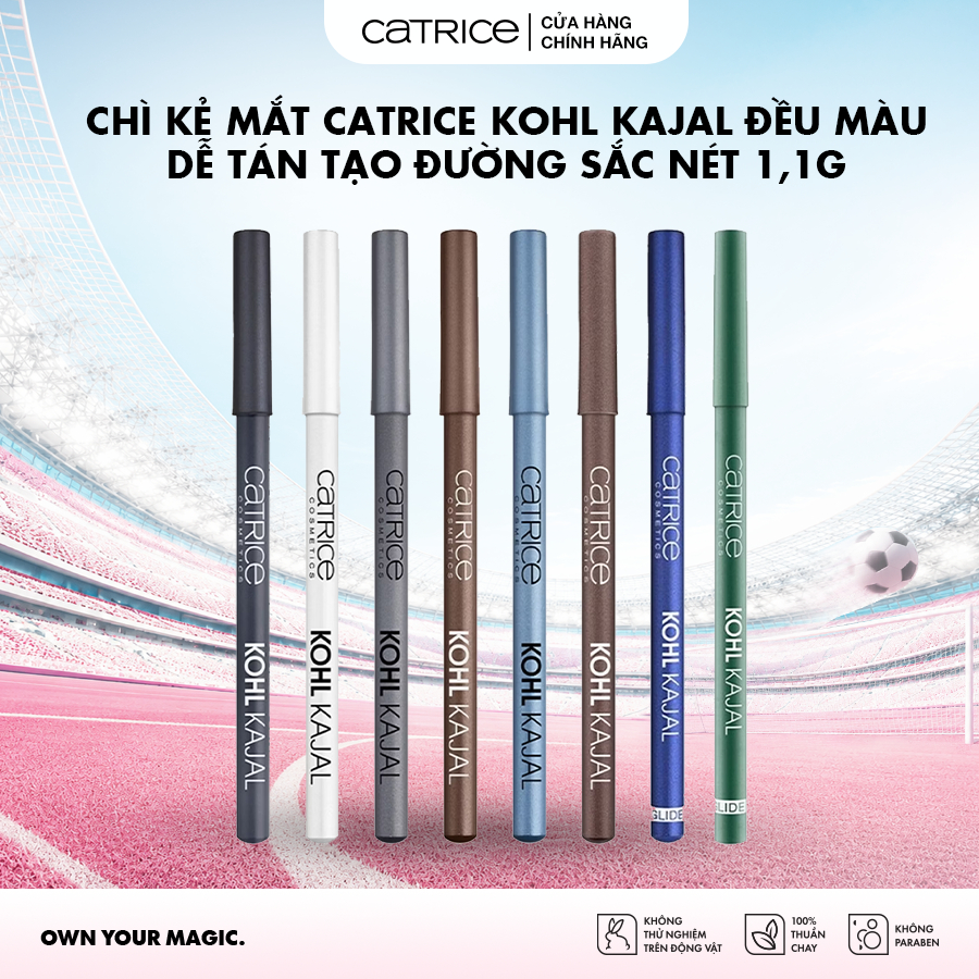 Chì kẻ mắt Catrice Kohl Kajal đều màu dễ tán tạo đường sắc nét, lâu trôi 1,1g