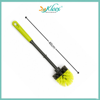 [Kleex] Cọ toilet đầu tròn kèm hộp đựng tiện lợi, cây chà bồn cầu vệ sinh nhà tắm thông minh - NP19