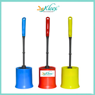[Kleex] Cọ toilet đầu tròn kèm hộp đựng tiện lợi, cây chà bồn cầu vệ sinh nhà tắm thông minh - NP19