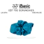 Cột tóc scrunchies lụa satin iBasic nhiều màu sắc