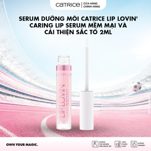 Serum dưỡng môi Catrice Lip Lovin' Caring Lip Serum mềm mại và cải thiện sắc tố 2ml