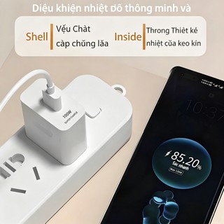 Cáp Sạc Nhanh 6A USB to Type-C Tương Thích Huawei 120W 100W 66W 40W Cho Pura 70 Mate 60 50 40 Nova 13 P60 P50 P40