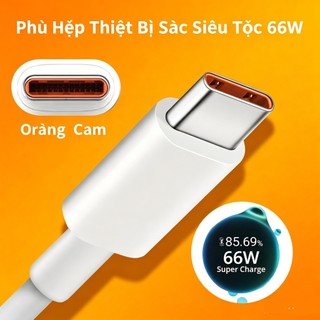 Cáp Sạc Nhanh 6A USB to Type-C Tương Thích Huawei 120W 100W 66W 40W Cho Pura 70 Mate 60 50 40 Nova 13 P60 P50 P40