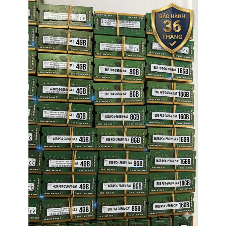 [Chính Hãng] RAM Laptop & RAM PC Đồng Bộ DDR4 4GB | 8GB | 16GB Bus 2133 / 2400 / 2666 / 3200 MHz - Bảo Hành 3 Năm