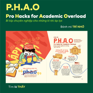 Sách ôn lí thuyết cho 2k12 - P.H.A.O (Pro Hacks for Academic Overload) Tiếng Anh 9 - Xuất phát sớm vào 10 | WinBook