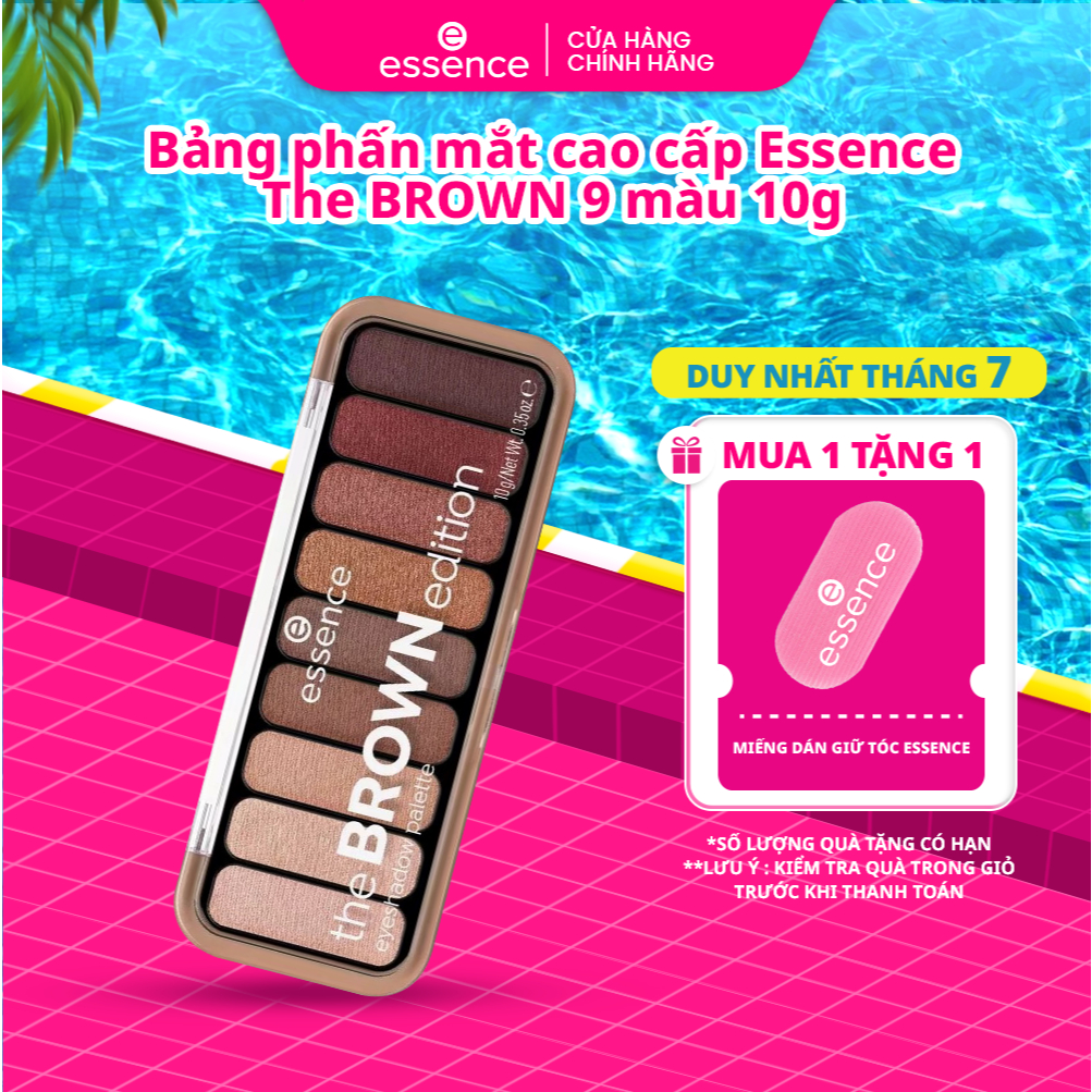 Bảng phấn mắt Essence the BROWN edition eyeshadow palette 30 Gorgeous Browns (10g)