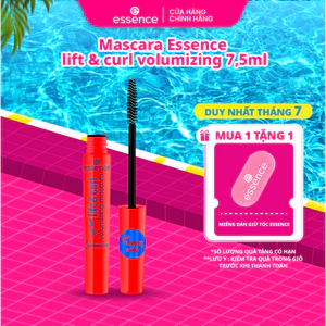 Mascara dày và cong mi chống nước Essence lift & curl volumizing 7.5ml