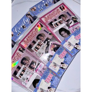 [xanh dương] Túi quà tặng Cúc Tịnh Y Cecily / Card ID bookmark tem thẻ card vé - set combo quà Ju Jing Yi 2026 TQ70