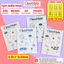Combo 5/10 Tập Học Sinh Miền Nam A5 MoNo Classmate Bìa Chống Nước Tập 4 Ô Ly 2x2mm 70gsm 96/200 Trang Ghi Chép