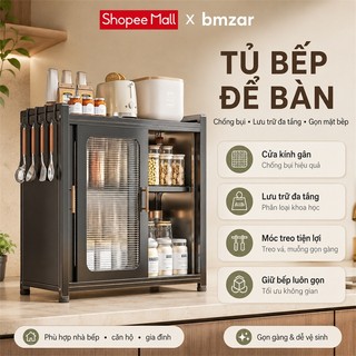 Tủ bếp cửa trượt thông minh đa năng Tiết kiệm không gian Chịu lực tốt Dễ sử dụng Phù hợp nhà bếp nhỏ & căn hộ