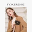 FOXERCHIC Ví nữ ngắn, 16 khe cắm thẻ dung lượng lớn, thiết kế đơn giản mang đi làm hàng ngày