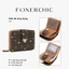 FOXERCHIC Ví nữ ngắn, 16 khe cắm thẻ dung lượng lớn, thiết kế đơn giản mang đi làm hàng ngày