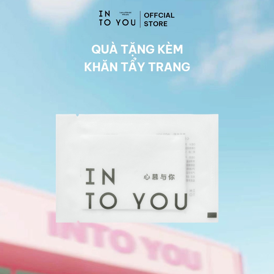 [Quà tặng] INTO YOU Khăn tẩy trang