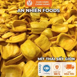 Mít Thái Sấy Giòn, Giòn Rụm, Ngọt Thơm Tự Nhiên, Đồ Ăn Vặt An Nhiên Foods
