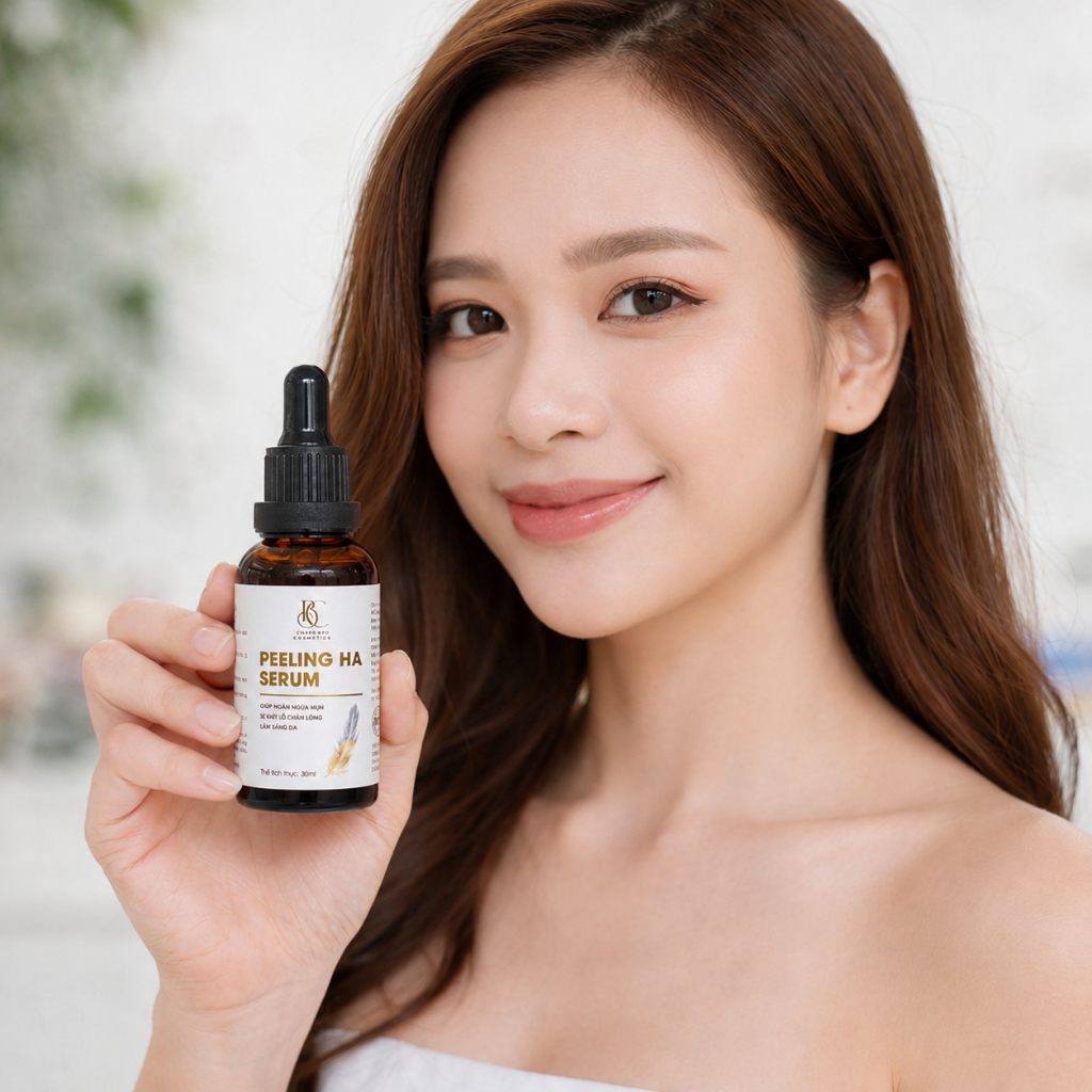 [ HOÀN TOÀN MỚI ] Peeling Ha Serum ( Giúp ngăn ngừa mụn, Se khít lỗ chân lông, Làm sáng da, Không sưng, Không bong )