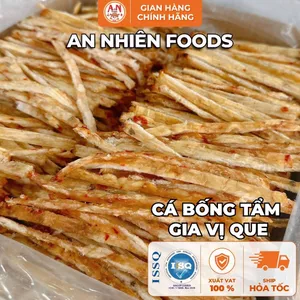 Cá Bống Tẩm Gia Vị Que, Dai Ngon, Thấm Vị Đậm Đà, Đồ Ăn Vặt An Nhiên Foods