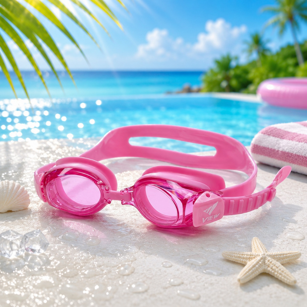 Kính bơi View Nhật V730J cho trẻ em từ 4-9 tuổi, kính bơi YongBo giá rẻ chất lượng tuyệt vời