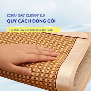 THANH LÝ GIÁ TẠI XƯỞNG Chiếu Mây Điều  Sợi Mây Lạnh Cao Cấp, Chiếu Điều Hoà Mùa Hè Thoáng Mát (Không Kèm Vỏ Gối)
