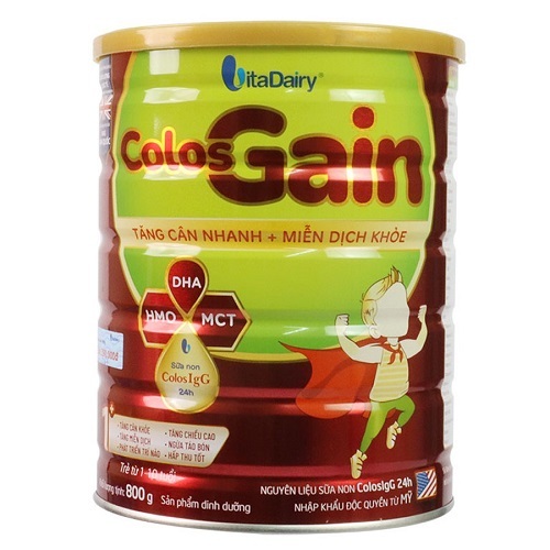 Vitadairy - Sữa công thức ColosGain - Lon 800g