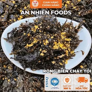 Rong Biển Cháy Tỏi, Vị Đậm Đà, Tốt Cho Sức Khỏe, Đồ Ăn Vặt An Nhiên Foods