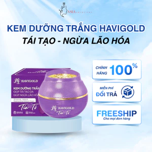 Kem face dưỡng trắng da Havigold tái tạo da ngừa lão hoá chiết xuất tía tô 18g HG02