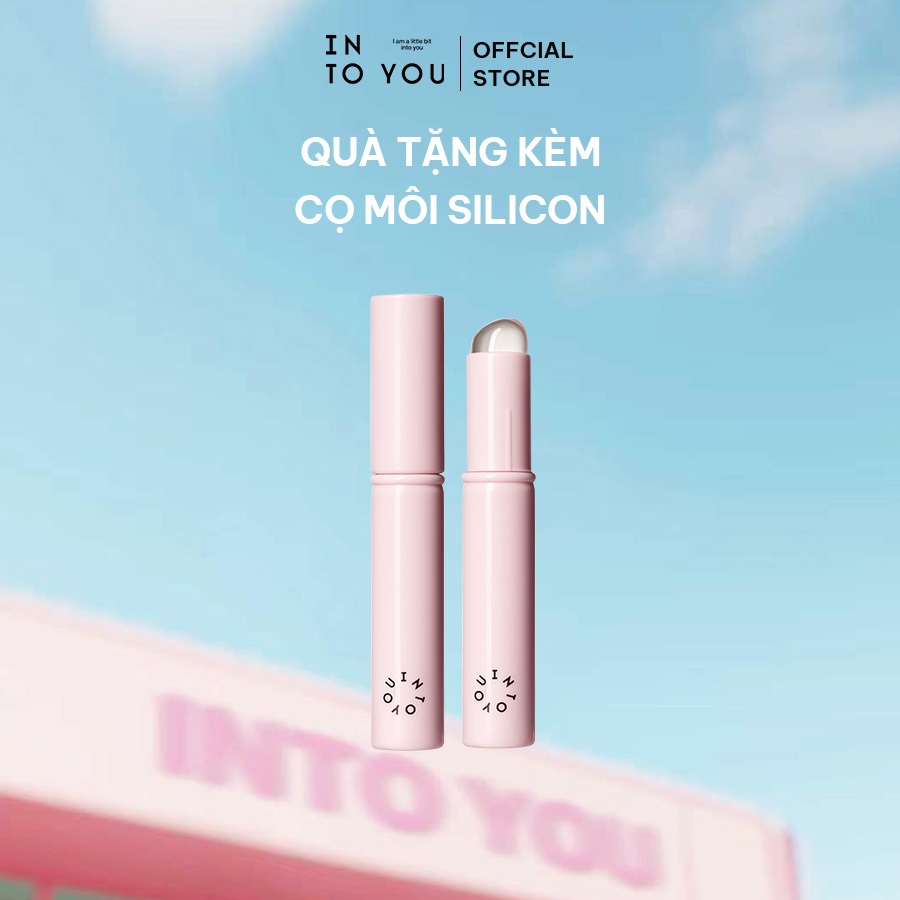 [Quà tặng] INTO YOU Cọ silicon tán son đa năng