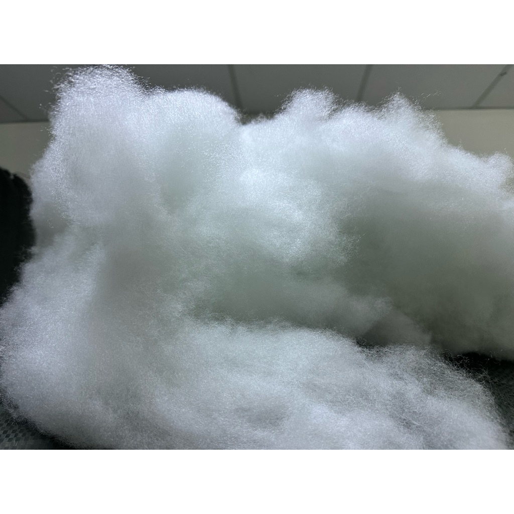 combo2kg Bông gòn nhồi gối không xẹp *Bông gòn polyester 7D đàn hồi cao