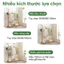 Giá Treo Quần Áo Gỗ Tre Thiết Kế Nhiều Nhánh Có Bánh Xe Xoay 360° Kích Thước 50-100cm Bảo hành
