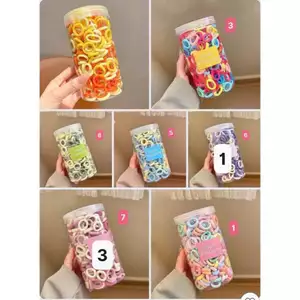 LỌ CHUN BUỘC TÓC CHUN MỀM ÊM TÓC CHO BÉ
