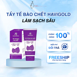 Tẩy tế bào chết tía tô Havigold cấp ẩm làm sạch sâu mềm mịn không gây khô da 150g HG07