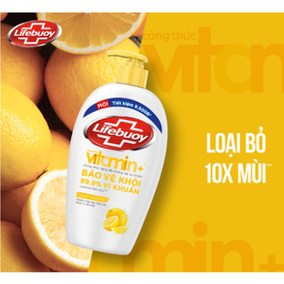 NƯỚC RỬA TAY LIFEBUOY CHANH KHỬ MÙI 180G/450G