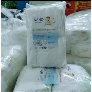 Combo 100 miếng bỉm NANO phom bo,thấm hút tốt xuyên đêm,sức chứa 1000ml đủ size cho bé M - 3XL
