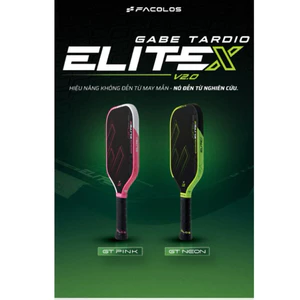 Vợt Facolos EliteX 2.0 Tardio Pickleball - phiên bản chính hãng mẫu mới nhất trendy và hiện đại