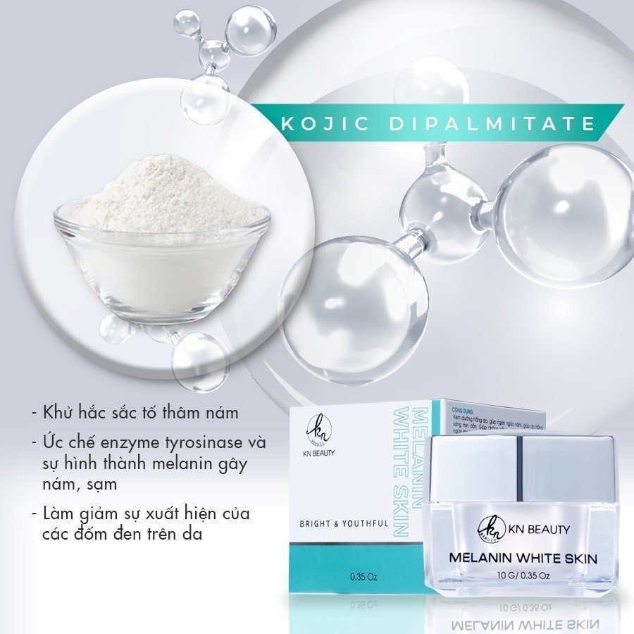 Kem dưỡng trắng KN Beauty ngừa nám sáng da chống nắng 10g DC09