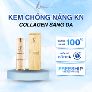 Kem chống nắng KN Beauty SPF 50+ dưỡng sáng mịn da Sunscreen Collagen 30g DC13