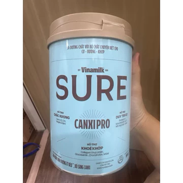 Sữa bột CanxiPro hộp 900gr bổ sung canxi cho người trưởng thành,người cao tuổi thiếu canxi