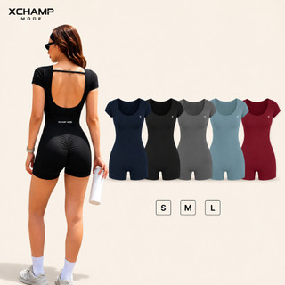 [ MỞ BÁN ] XCHAMP MODE AEROFORM JUMPSUIT Tập Gym Nữ Nâng Mông , Chống Trượt  | Tập gym,yoga JUMP02